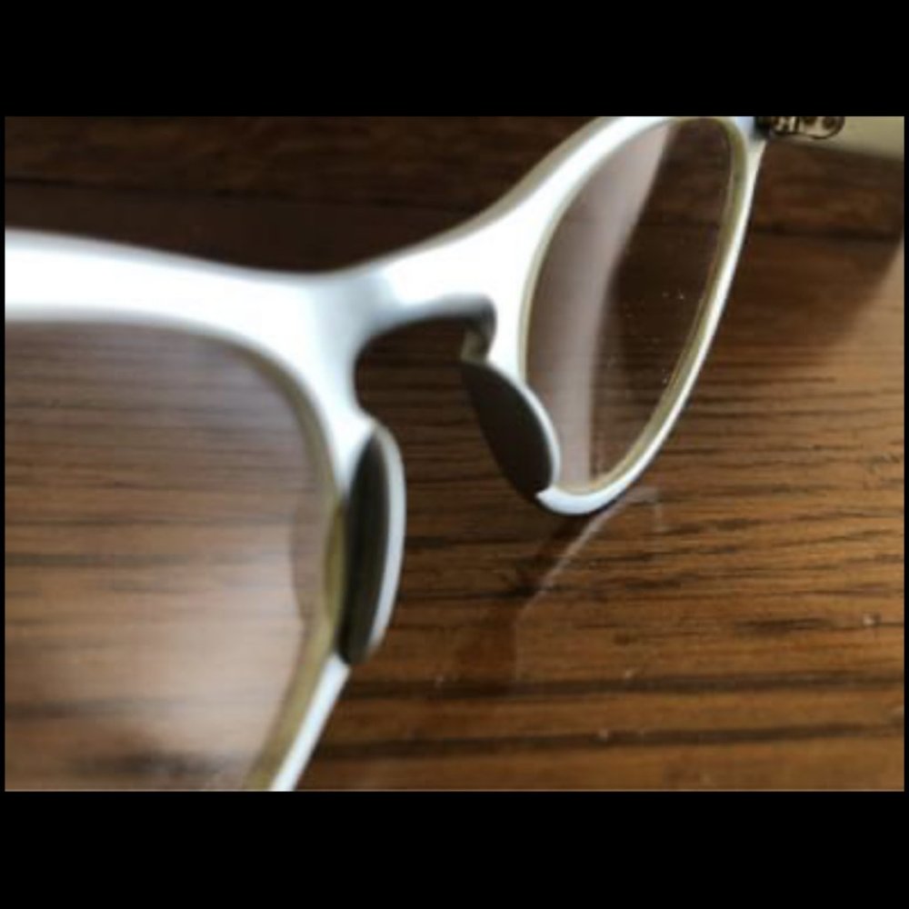 Vintage Cat Eye Glasses by Art Craft *Silver-Blue - Picture 3 of 8